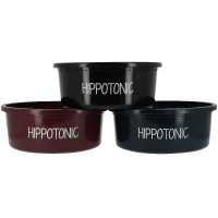 Cuenco de establo 8L Hippotonic Glitter Negro