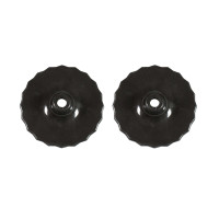 Arandelas para filete / bocado Horze Negro Arandelas para filete / bocado Horze Negro