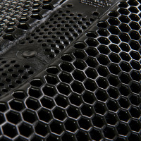 Amortiguador de gel hexagonal Acavallo Negro