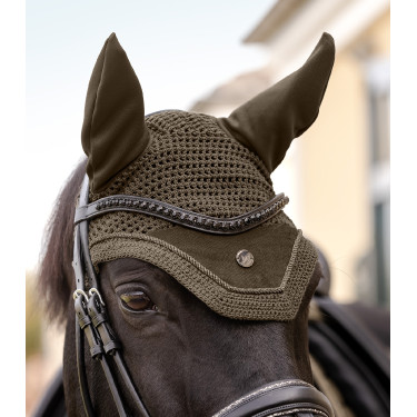 Capucha antimoscas Waldhausen St. Gallen Marrón verde Capucha antimoscas Waldhausen St. Gallen Marrón verde