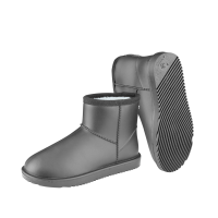 Botas ELT Rainless cortas Asfalto Gris