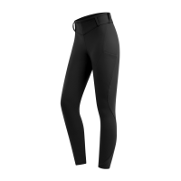 Legging térmico de equitación ELT Rena para mujer Negro