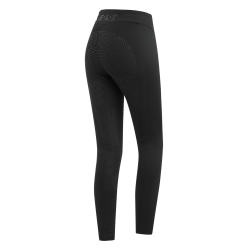 Legging de equitación térmico ELT Rica de forro polar para niño Negro