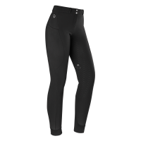 Pantalón de equitación calefactable ELT Comfort Heart para mujer Negro