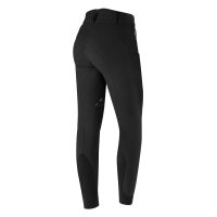 Pantalón de equitación calefactable ELT Comfort Heart para mujer Negro
