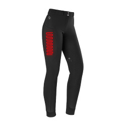 Pantalón de equitación calefactable ELT Comfort Heart para mujer Negro