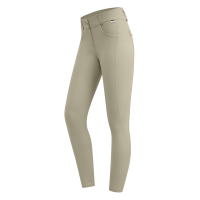 Pantalón de equitación ELT Comfort Ride Glam para mujer Gris beige