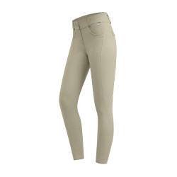 Pantalón de equitación ELT Comfort Ride Glam para mujer Gris beige