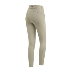 Pantalón de equitación ELT Comfort Ride Glam para mujer Gris beige