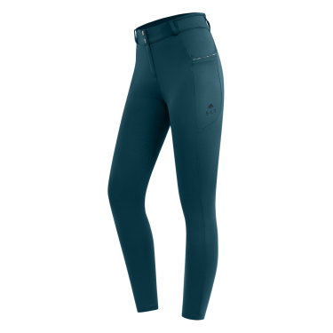 Pantalón de equitación ELT Romy Glam mujer Azul petróleo