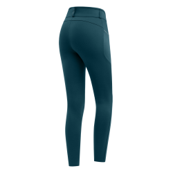 Pantalón de equitación ELT Romy Glam mujer Azul petróleo