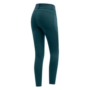 Pantalón de equitación ELT Romy Glam mujer Azul petróleo
