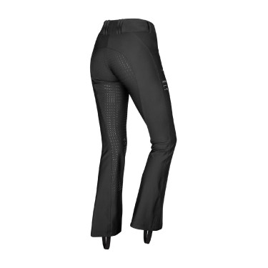 Pantalón de equitación ELT Performance Jodhpur Odelia con silicona para mujer Negro