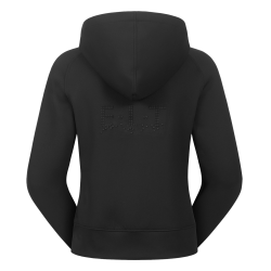 Sudadera con capucha técnica ELT Regensburg para mujer Negro