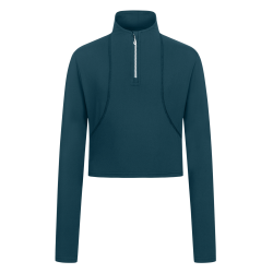 Camiseta técnica ELT Alina para niños Azul petróleo