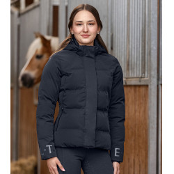 Chaqueta de equitación de invierno ELT Performance Ohio para niño/a Azul profundo