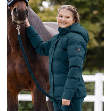 Chaqueta de equitación de invierno ELT Performance Ohio para niño/a Azul petróleo Chaqueta de equitación de invierno ELT Performance Ohio para niño/a Azul petróleo