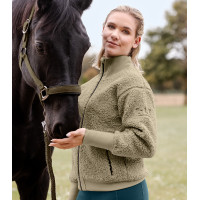 Chaqueta polar ELT Riverside para mujer Gris beige Chaqueta polar ELT Riverside para mujer Gris beige