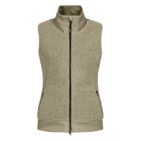 Chaleco polar ELT sin mangas Rotterdam para mujer Gris beige