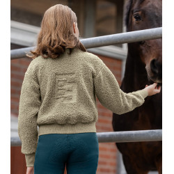 Chaqueta polar ELT Teddy Alba para niño/a Gris beige