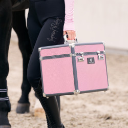 Caja de aseo brillante de equitación imperial Bailarina metálica