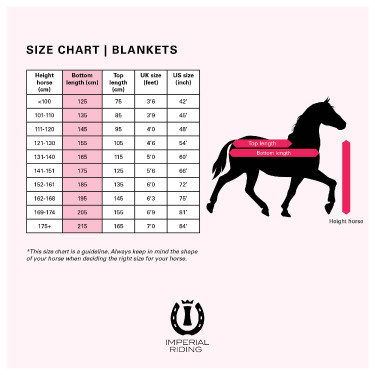 Manta de paddock Imperial Riding Super-dry 100gr