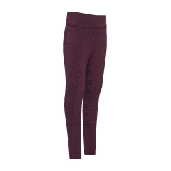 Legging de equitación Imperial Riding Tessy FullGrip KIDS Higo Violeta