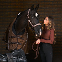 Cabezada Imperial Riding Sparkle Bronce Marrón