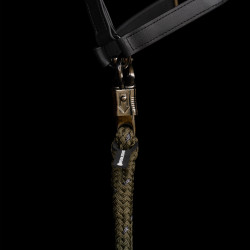 Cuerda de amarre Imperial Riding Deluxe anti pánico Verde oliva