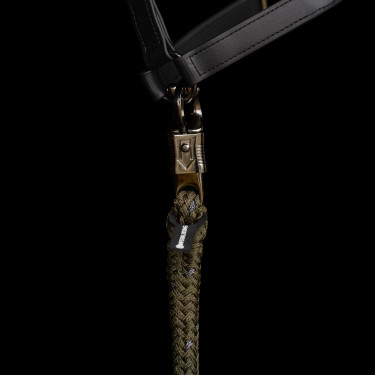 Cuerda de amarre Imperial Riding Deluxe anti pánico Verde oliva