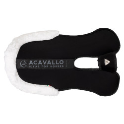 Amortiguador con memoria de forma pad Piuma Acavallo Negro / blanco