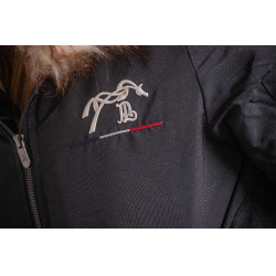 Cazadora Pénélope Lyon Azul marino glitter