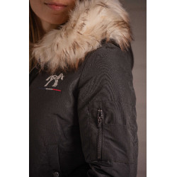 Cazadora Pénélope Lyon Brillo negro