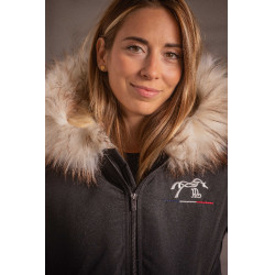 Cazadora Pénélope Lyon Brillo negro