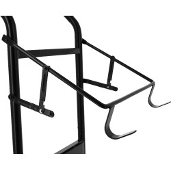 Carrito portasilla Negro