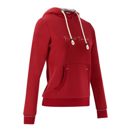 Sudadera con capucha Equithème Britney Cereza Rojo