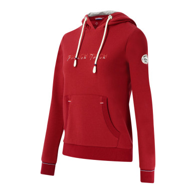 Sudadera con capucha Equithème Britney Cereza Rojo