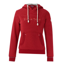 Sudadera con capucha Equithème Britney Cereza Rojo Sudadera con capucha Equithème Britney Cereza Rojo