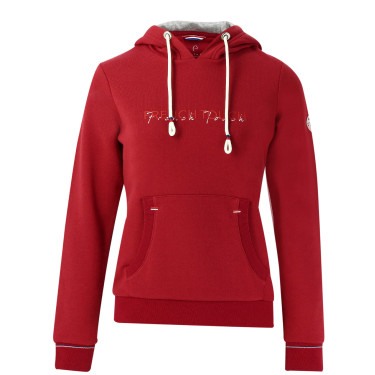 Sudadera con capucha Equithème Britney Cereza Rojo