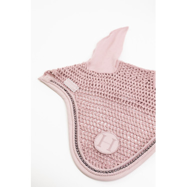 Bonete para caballo Harcour Fablir Peonía Rosa