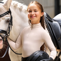 Capa base Imperial Riding Jamy para niños Gris / arena Capa base Imperial Riding Jamy para niños Gris / arena