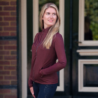 Cárdigan Imperial Riding Amal mujer Higo Violeta Cárdigan Imperial Riding Amal mujer Higo Violeta