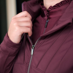 Cárdigan Imperial Riding Amal mujer Higo Violeta