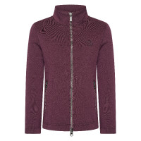 Cárdigan Imperial Riding Carla para niños Higo Violeta