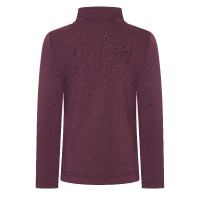Cárdigan Imperial Riding Carla para niños Higo Violeta