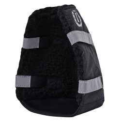 Calientapies para estribos Imperial Riding Luminous Negro Calientapies para estribos Imperial Riding Luminous Negro