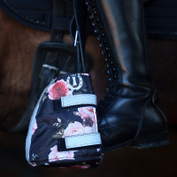 Calientapies para estribos Imperial Riding Reflective por 2 Estampado floral Motifs Calientapies para estribos Imperial Riding Reflective por 2 Estampado floral Motifs