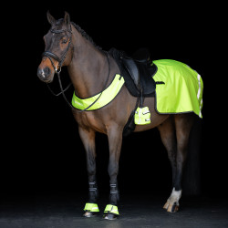 Calientapies para estribos Imperial Riding Reflective por 2 Amarillo