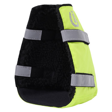 Calientapies para estribos Imperial Riding Reflective por 2 Amarillo