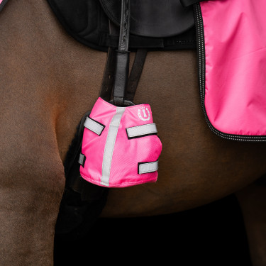 Calientapies para estribos Imperial Riding Reflective por 2 Rosa